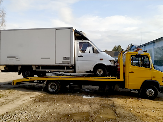 Эвакуатор с полной погрузкой